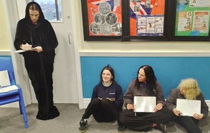 Scarborough School  - 'The traitors' at Cambian Scarborough School 
