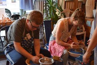 Using Pottery Wheel