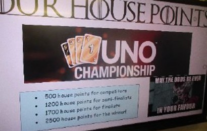 Hereford School - UNO Championship