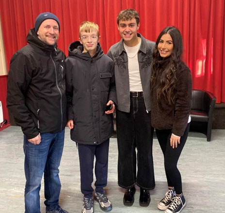 Young People With Emmerdale Actors
